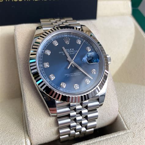 rolex 41 126334|Rolex datejust 126334 blue dial.